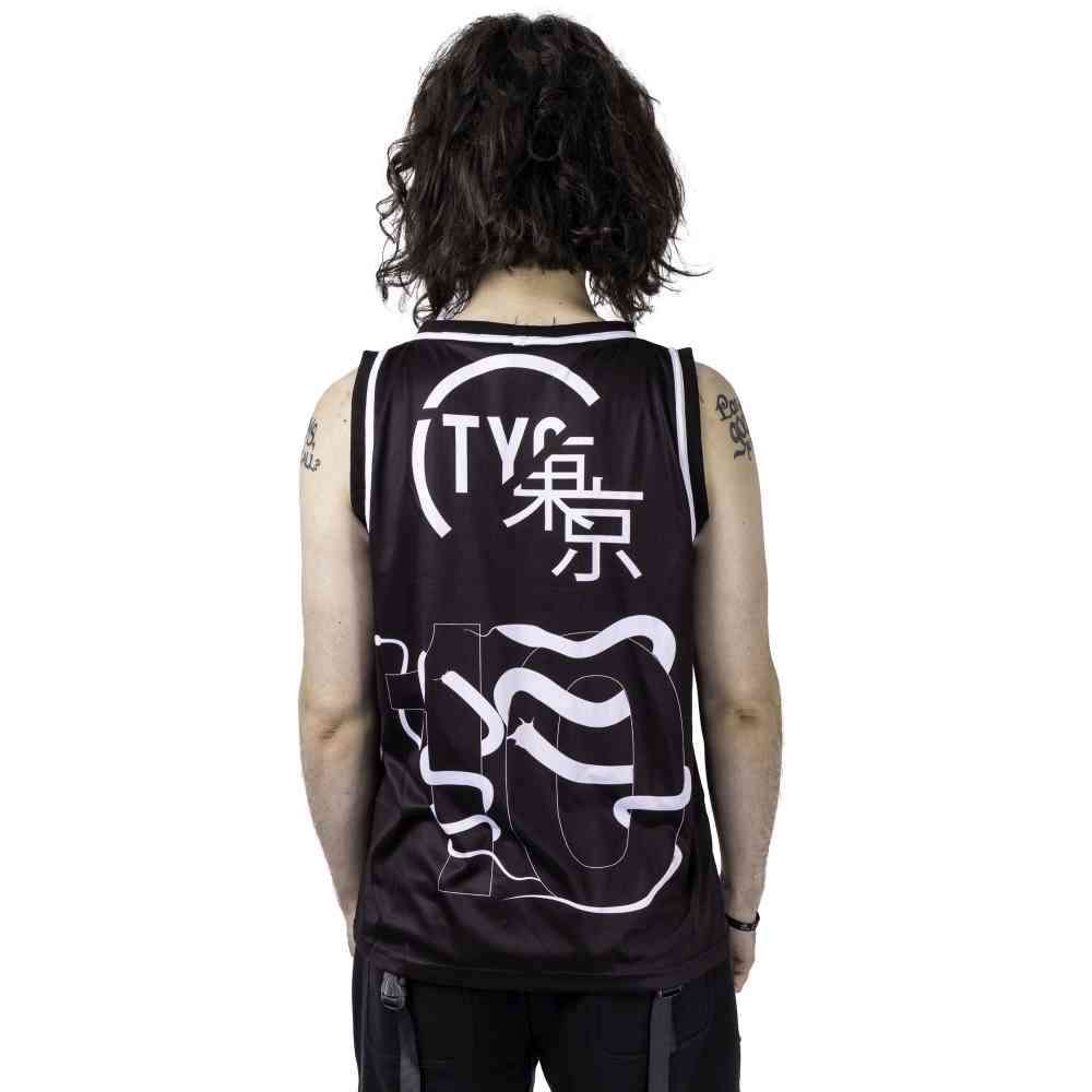 Heartless - TOKYO VIPERS Mouwloos shirt - Zwart/Wit